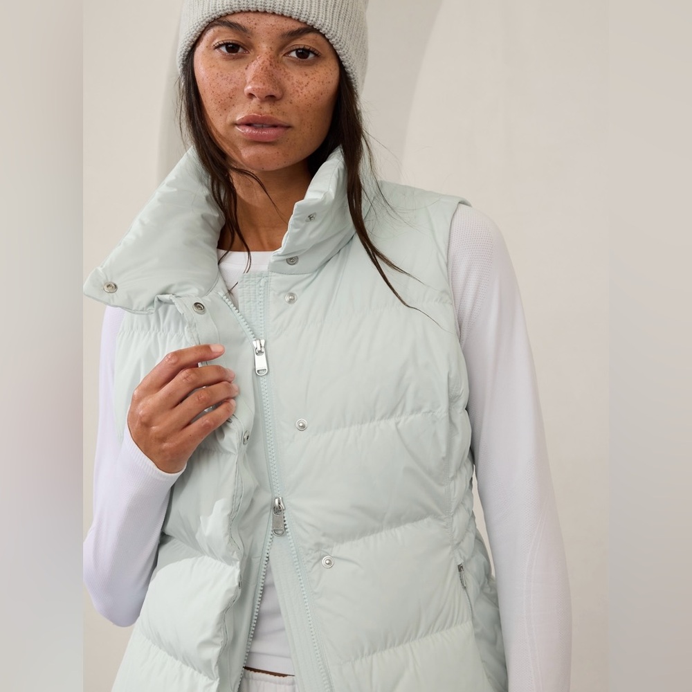 Athleta Downtown Vest // Glacier